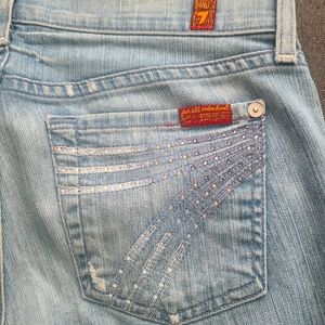 Womens 7 for all Mankind Dojo Wide Leg Jeans 26